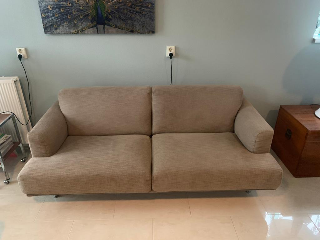 Cassina nest 253 love seat en 2 zits bank, Ophalen, Gebruikt, Tweepersoons, 75 tot 100 cm