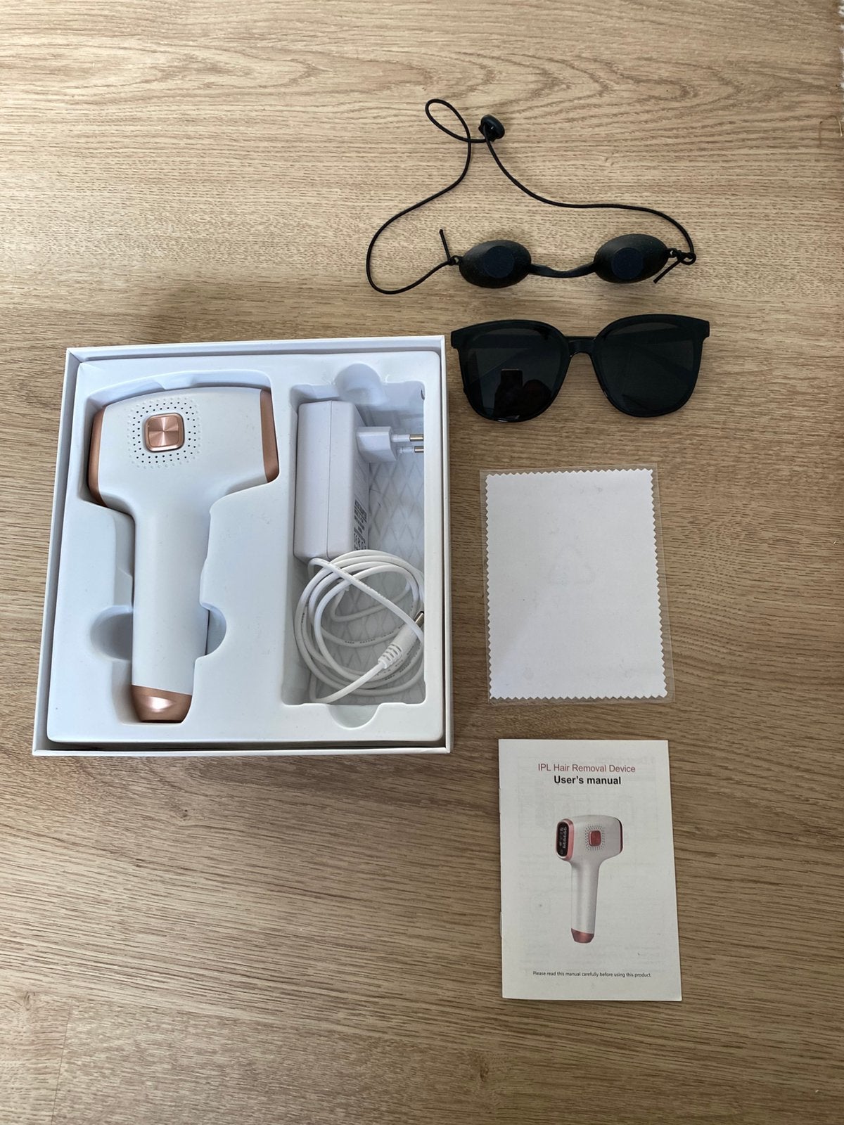 IPL hair removal laser apparaat, Ophalen of Verzenden, Zo goed als nieuw, Scheren en Epileren