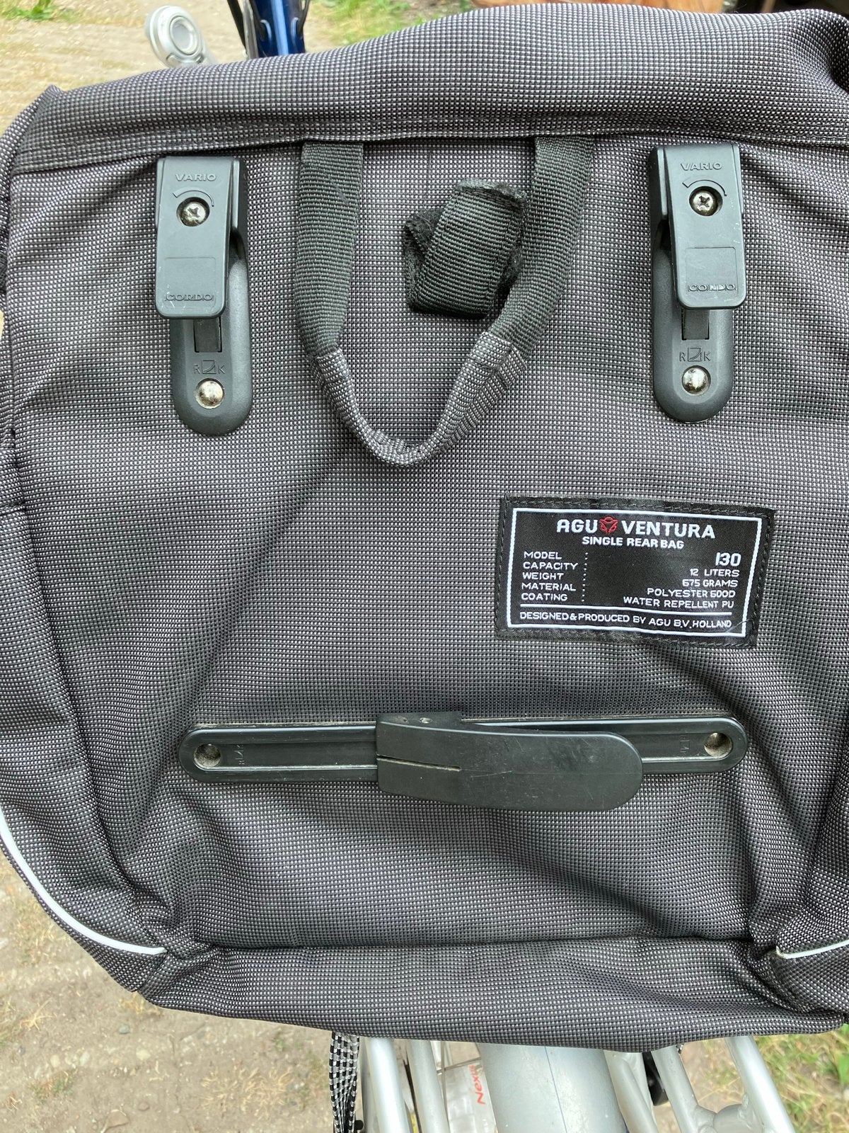 AGU Ventura Fiets Achtertas - 13L, Waterafstotend, Ophalen of Verzenden, Gebruikt