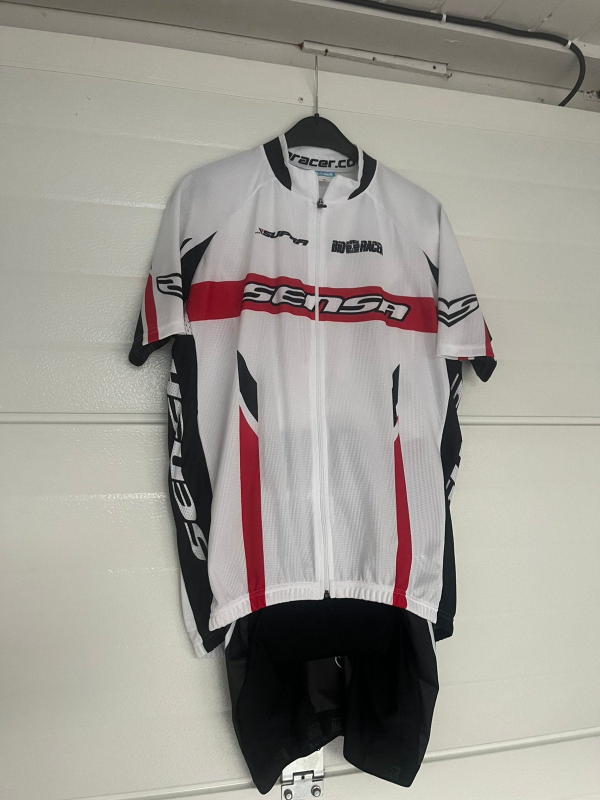 Sensa bioracer wielerset, korte broek en shirt korte mouw, Ophalen, Heren, Zo goed als nieuw, XL