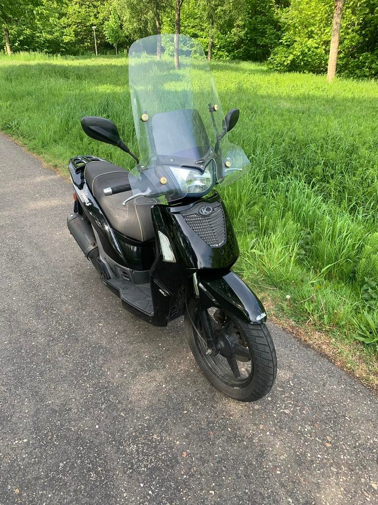 Kymco People S 2017 - Zwart, Goede Staat 14.000 Km, Fietsen en Brommers, Scooters | Kymco, Ophalen, Gebruikt, Maximaal 45 km/u