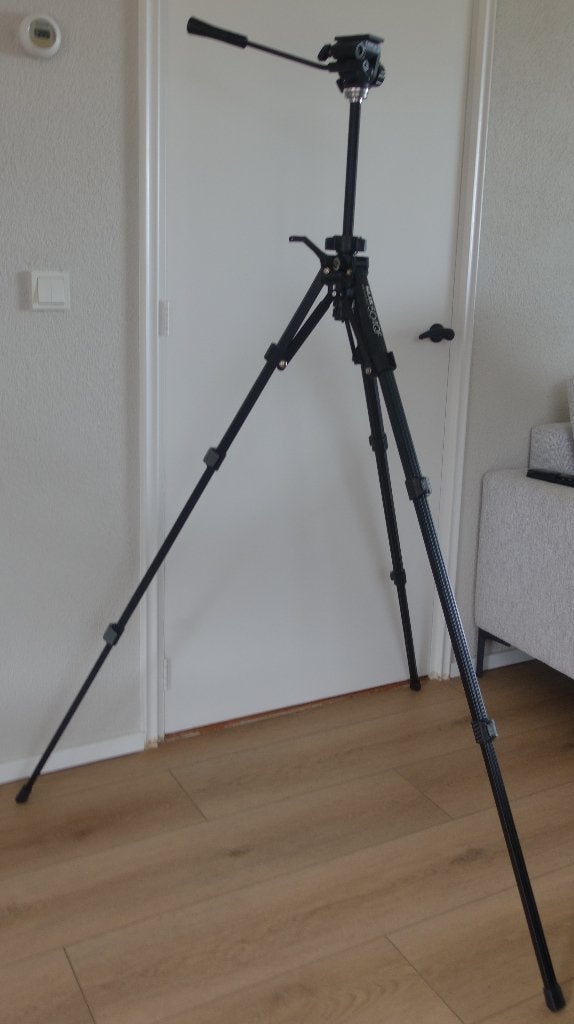 Slik 504QF statief, Slik, Vloeistofkop, Zo goed als nieuw, 175 cm of meer