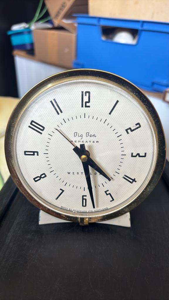 Vintage Westclox Big Ben Repeater Wekker - Schotland, Ophalen of Verzenden