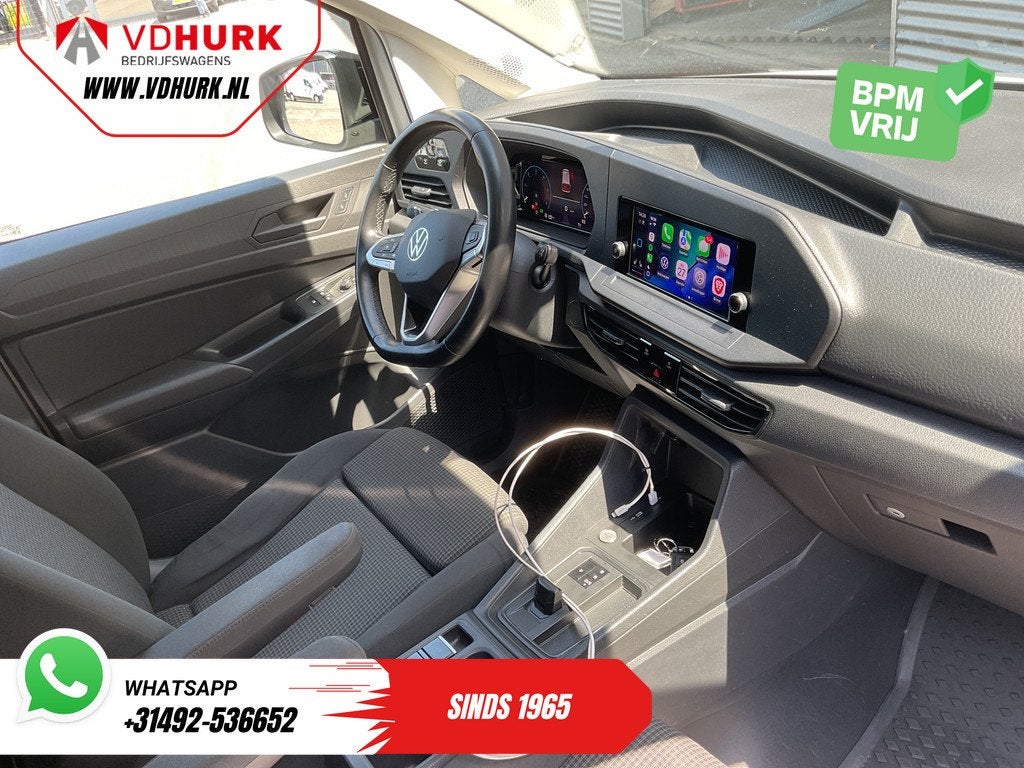 Volkswagen Caddy Cargo 2.0 TDI 125 pk DSG Aut. LED/ Adapt.Cr, Stof, Gebruikt, 4 cilinders, Volkswagen