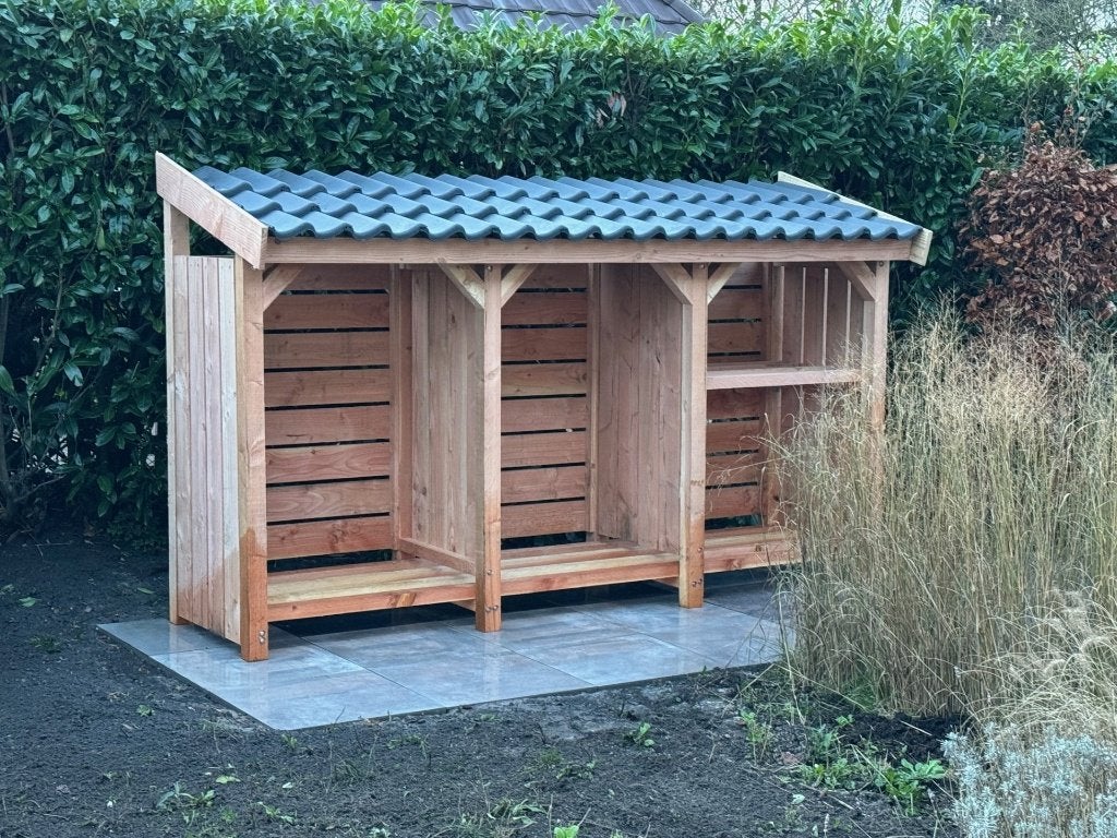 Houtberging houtopslag houthok  vanaf €275,00!, Tuin en Terras, Haardhout, Minder dan 3 m³, Ophalen of Verzenden
