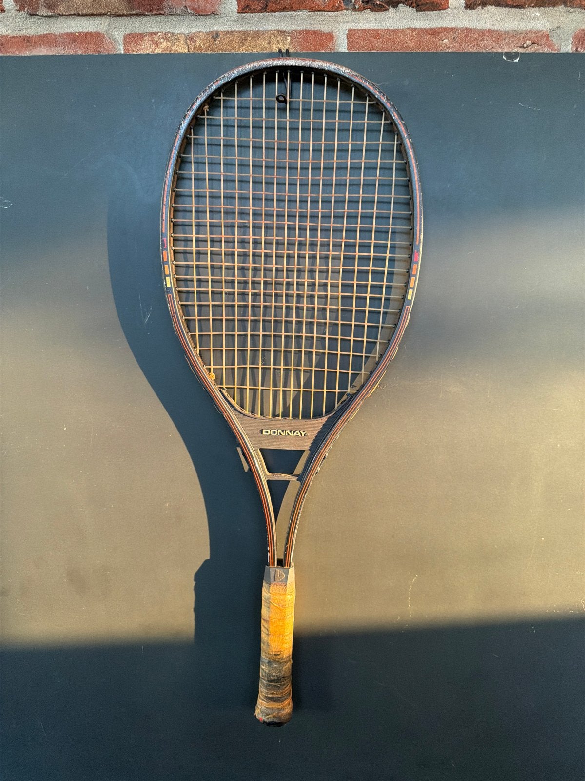 Vintage Donnay tennisracket - Gebruikt, Sport en Fitness, Tennis, Ophalen of Verzenden, Gebruikt, Racket, Dunlop