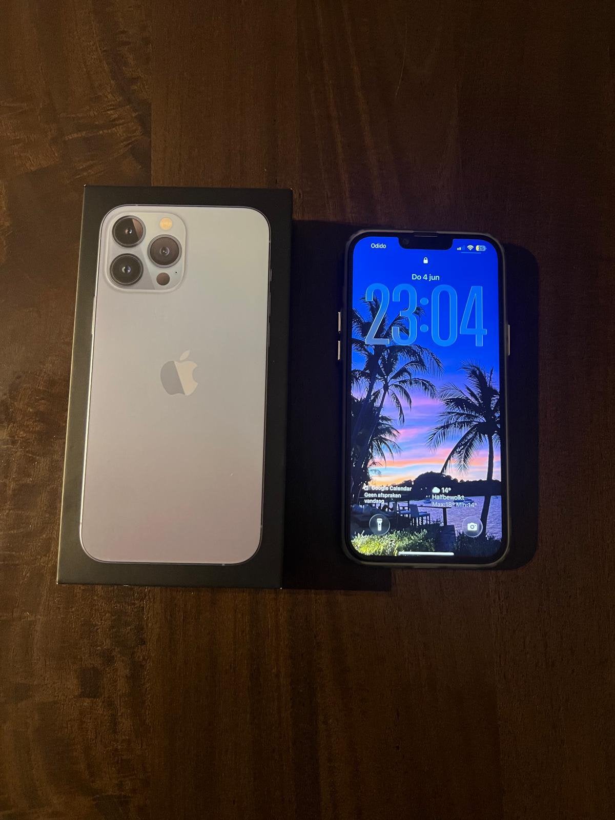 Iphone 13 pro max sierra blue 512GB, Telecommunicatie, Mobiele telefoons | Apple iPhone, 512 GB, Blauw, Ophalen of Verzenden, Zonder simlock
