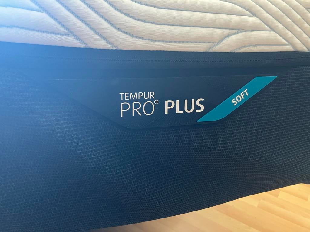 Tempur Pro Plus matras (soft) 160x210x25, Ophalen, 210 cm, Tweepersoons, Zo goed als nieuw