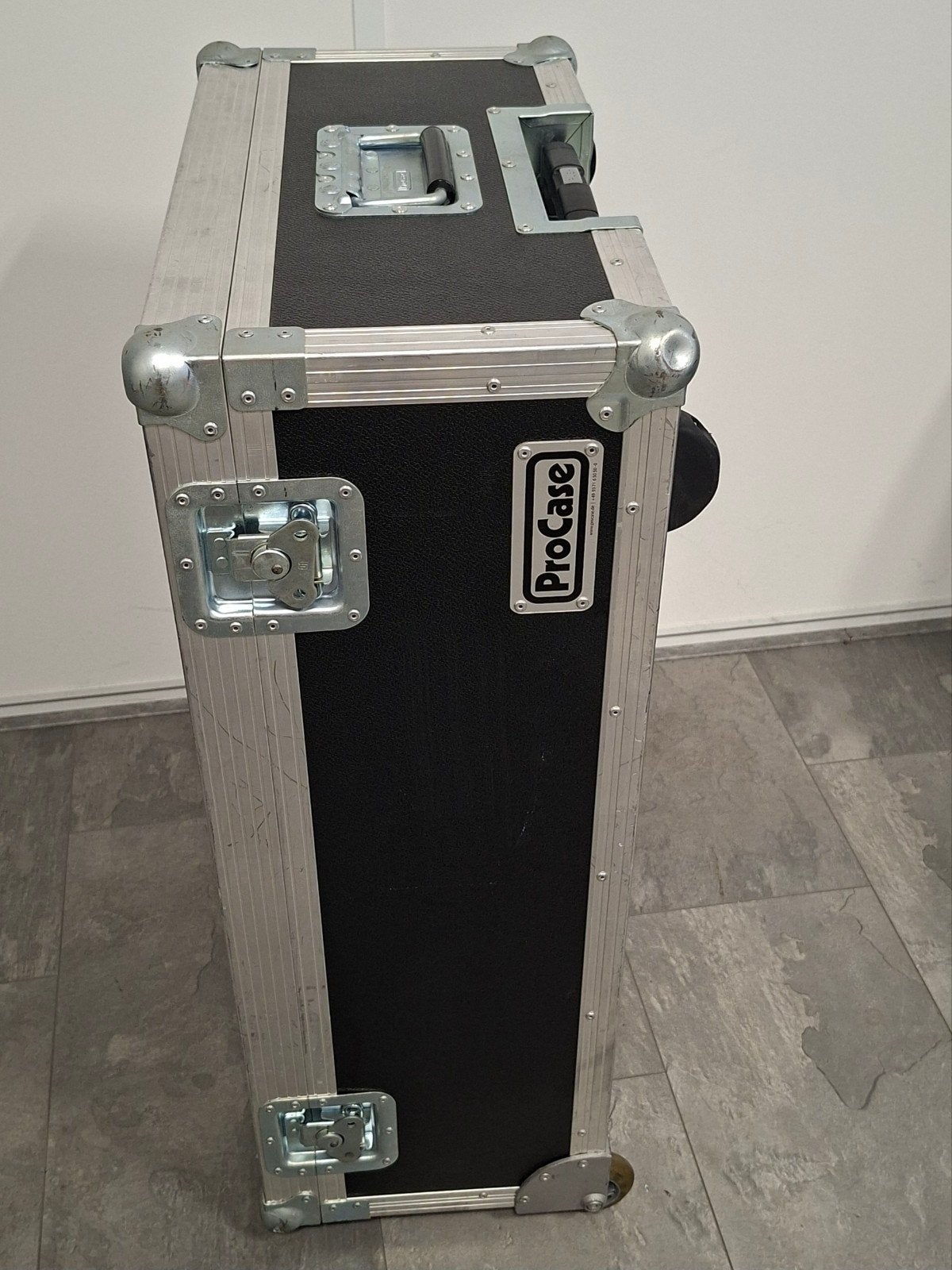 ProCase Flightcase met wielen en uitschuifbaar handvat, Ophalen, Gebruikt, Overige instrumenten, Flightcase