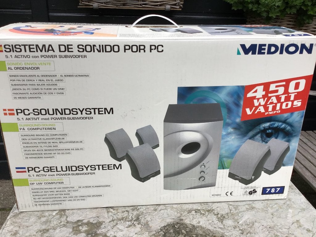 NIEUW Medion 5.1 PC geluid systeem, Ophalen of Verzenden, Nieuw, Audiokanaal 5.1, Overige merken