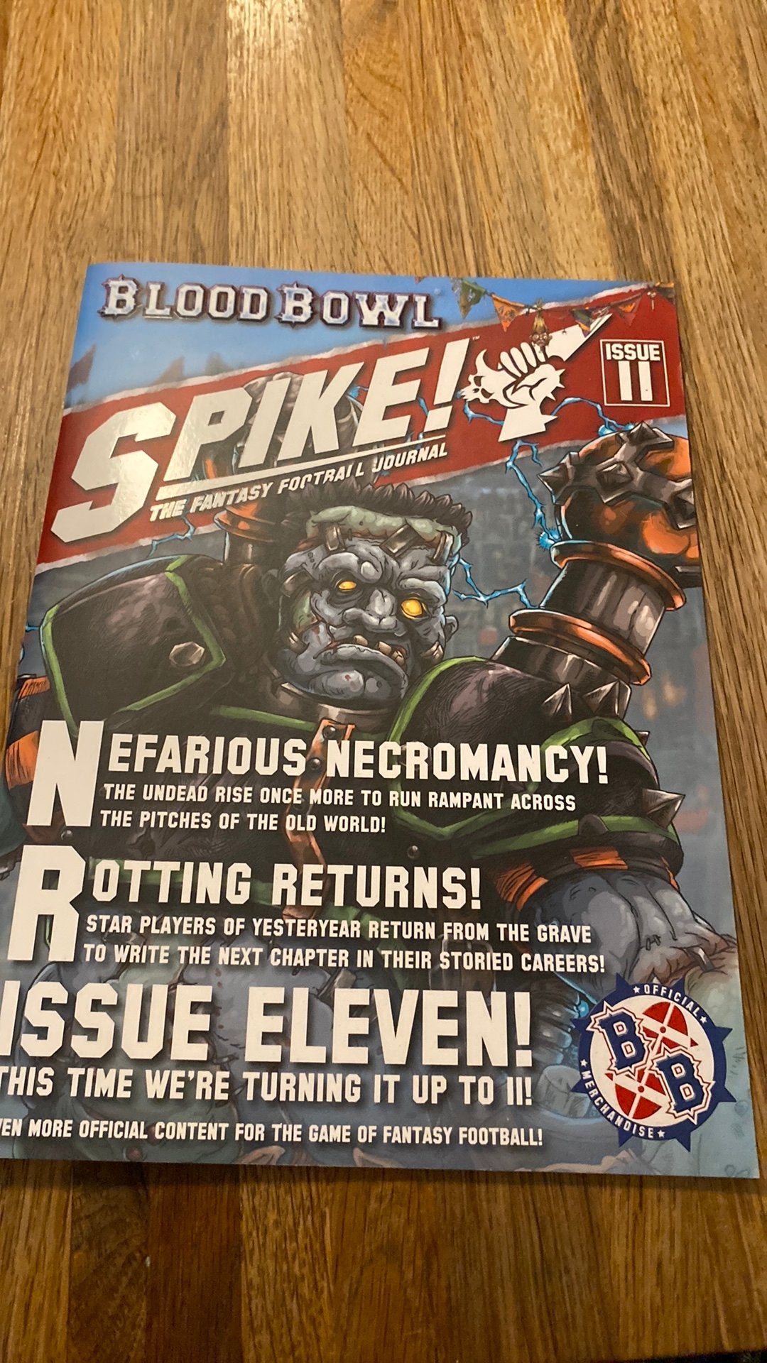 Bloodbowl magazine, Ophalen of Verzenden, Zo goed als nieuw, Overige soorten, Boek of Catalogus