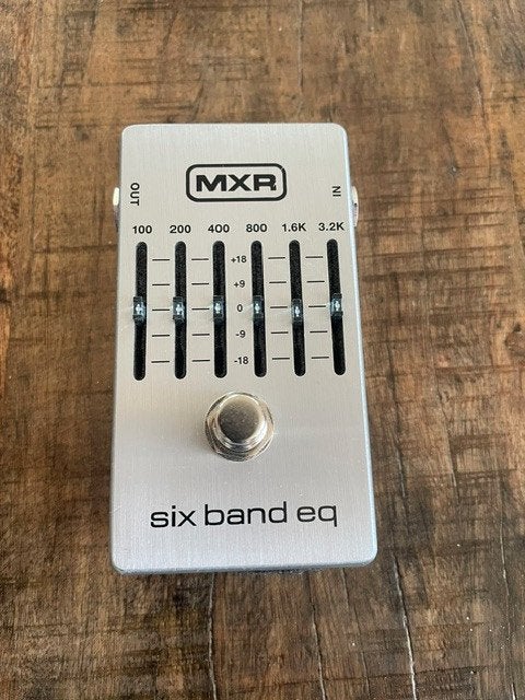 MXR Six Band Equalizer, Ophalen of Verzenden, Zo goed als nieuw, Equalizer