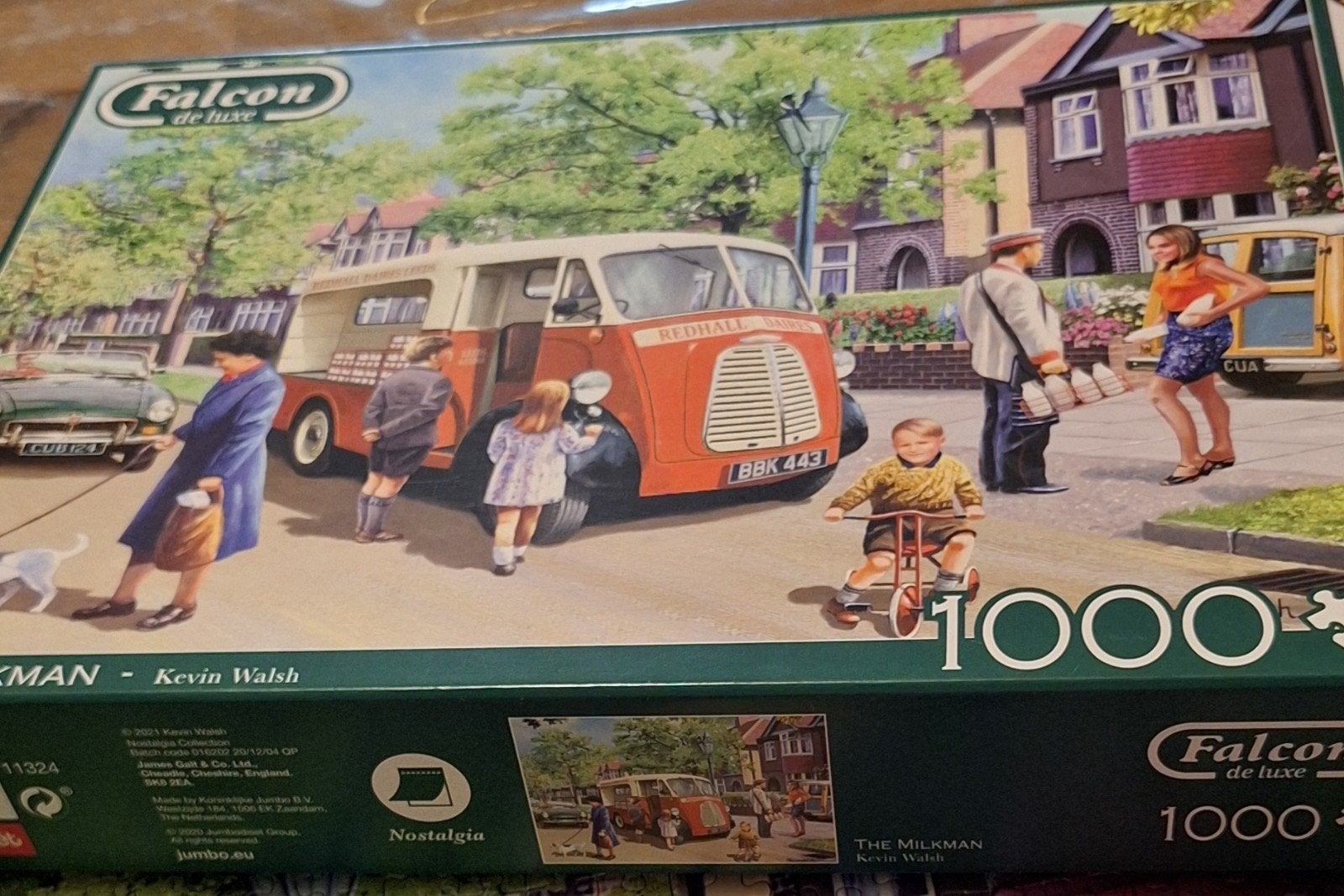 falcon Puzzel, Ophalen of Verzenden, 500 t/m 1500 stukjes, Zo goed als nieuw