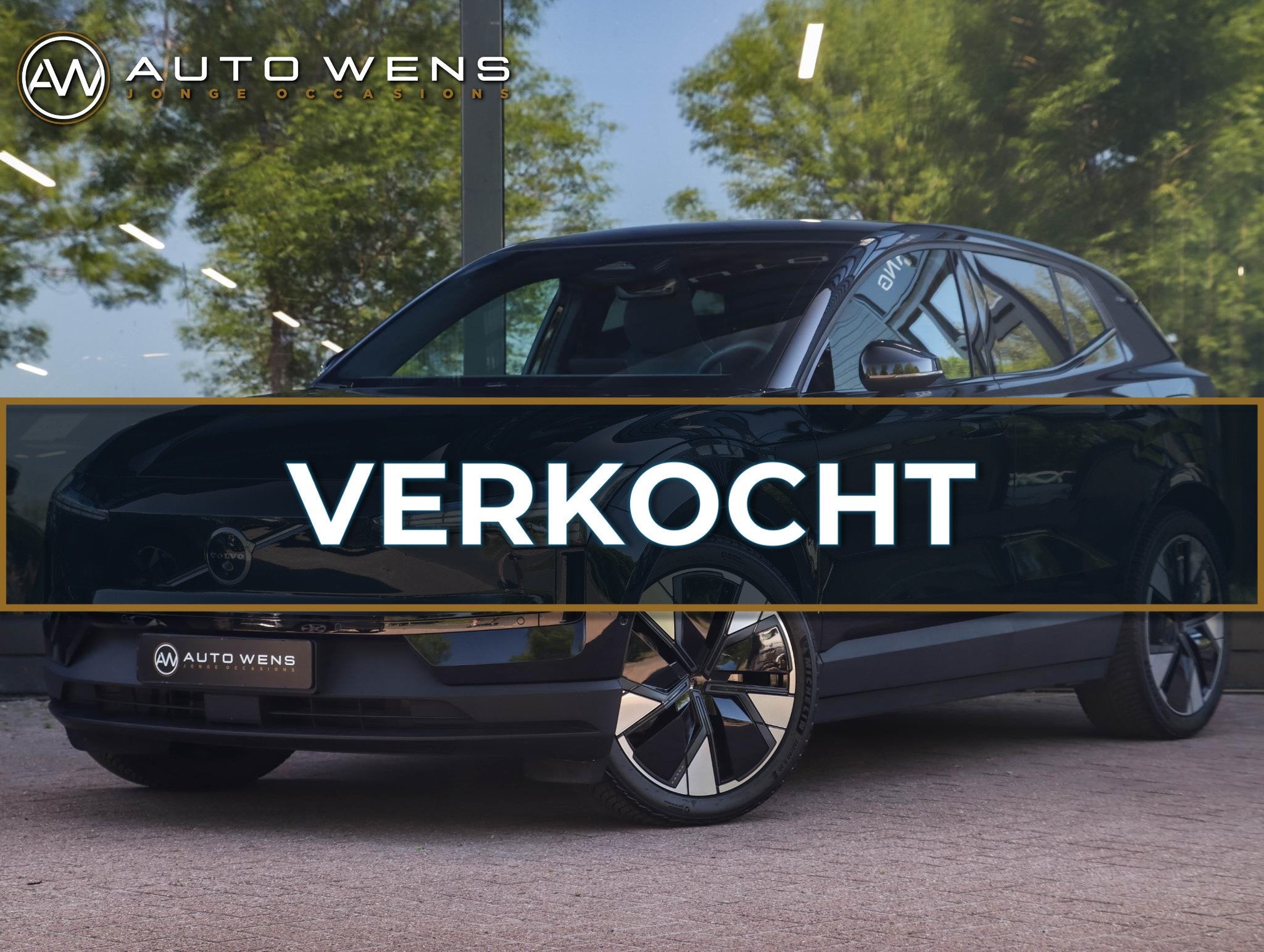 Volvo EX30 Twin Motor Performance Ultra 69 kWh Pano 360 Harm, Automaat, Gebruikt, Leder en Stof, Zwart