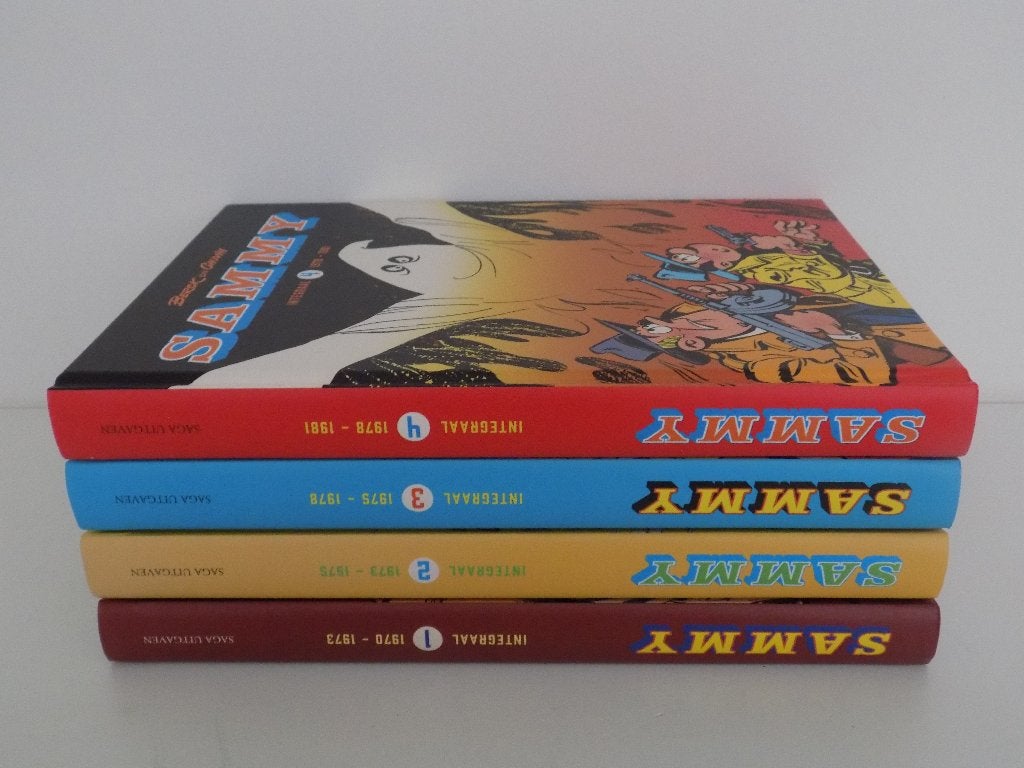 Sammy ~ Complete serie Integrale hardcovers  1 t/m 4, Boeken, Stripboeken, Eén stripboek, Ophalen of Verzenden, Nieuw, Berckmans, Arthur (Berck, Arle)