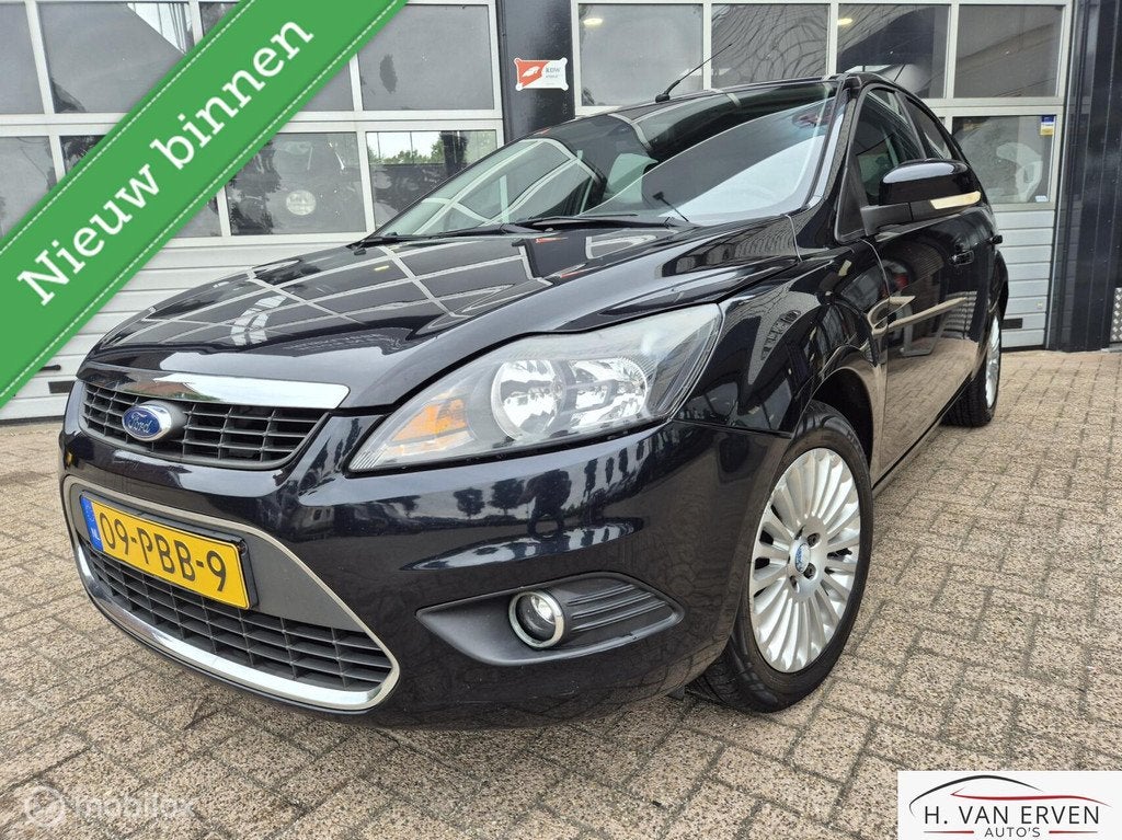 Ford Focus 1.8 Limited CLIMA CRUISE PDC NAVI, Euro 5, 4 cilinders, 1207 kg, Zwart