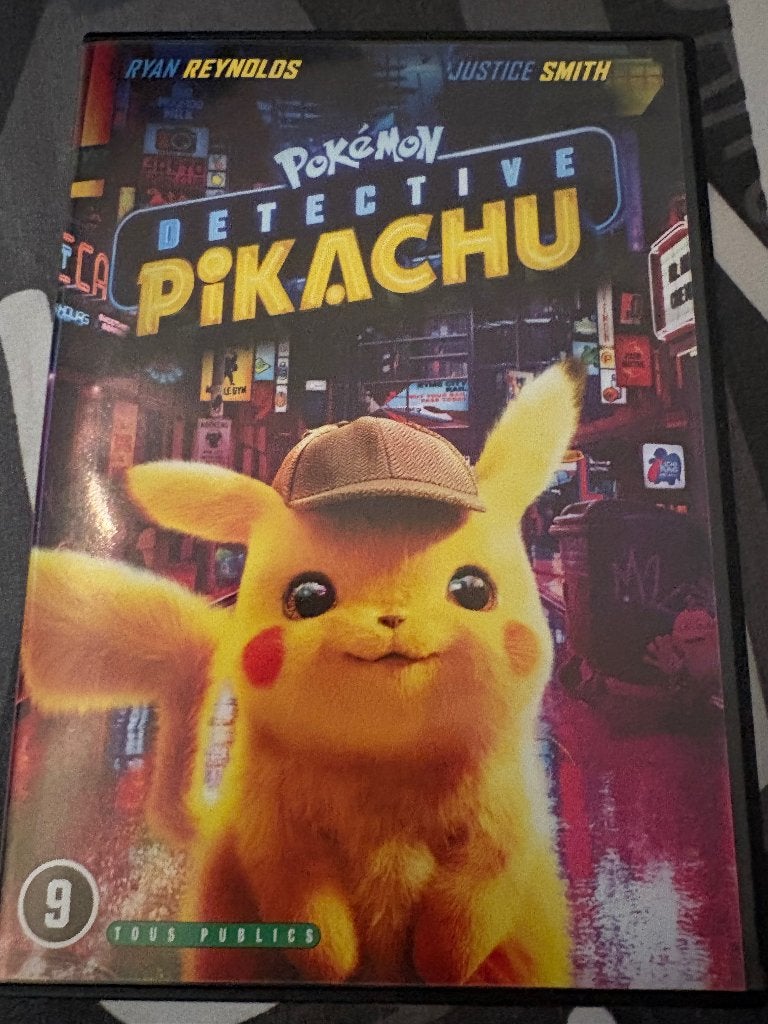 Detective Pikachu dvd, Cd's en Dvd's, Vanaf 12 jaar, Ophalen of Verzenden, Zo goed als nieuw