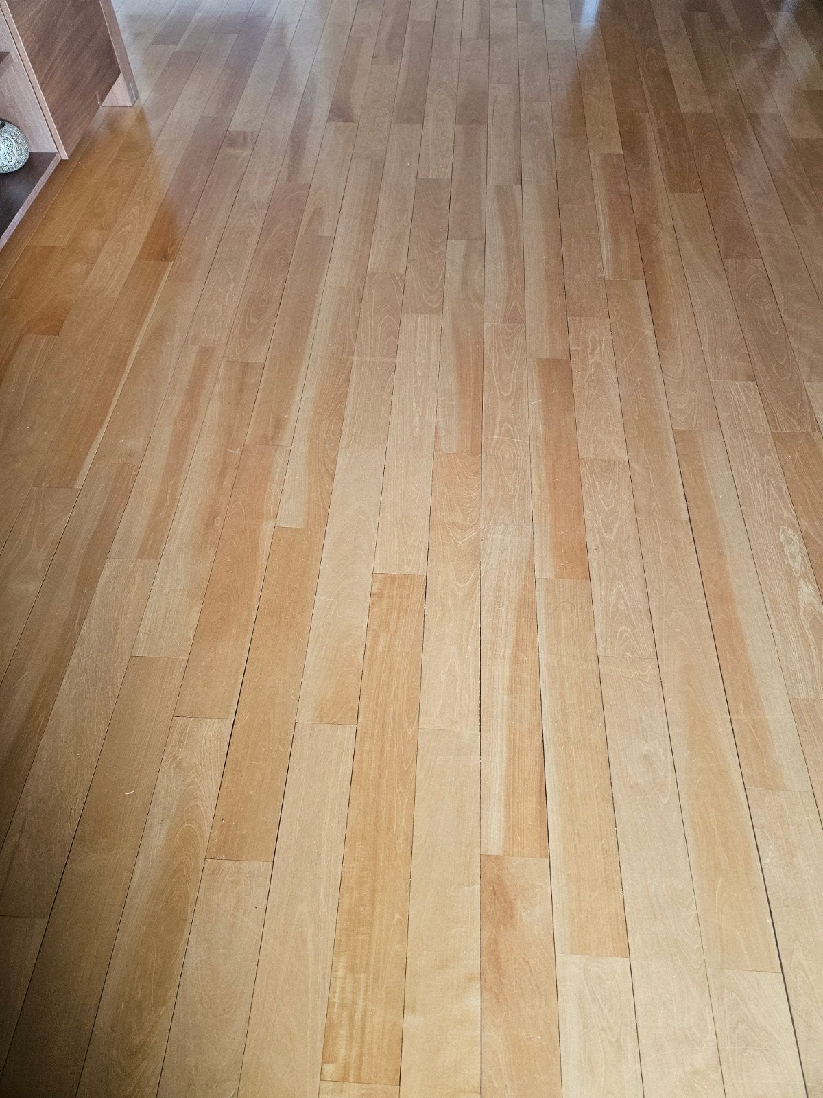 massief guatambu vloerdelen 1cm dik a 35m2, onderkant lijm m, Ophalen, Vloerdelen of -planken, 10 m² of meer, 10 tot 30 cm