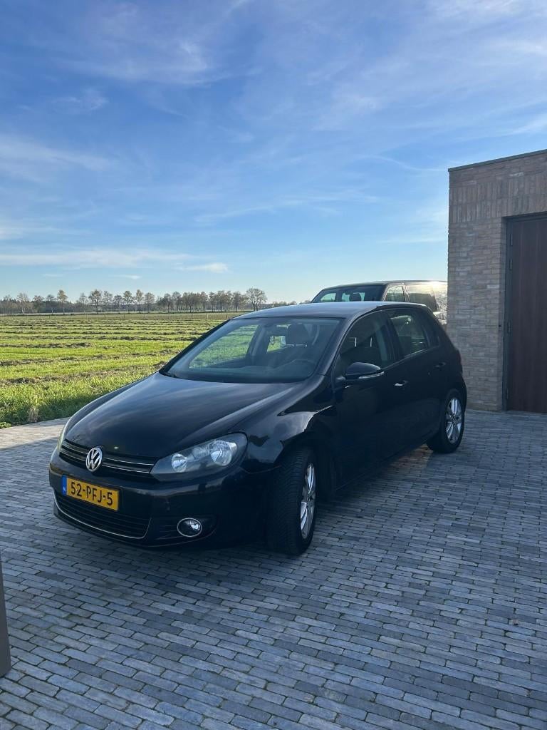 Volkswagen Golf 1.2 Highline TSI  5D 2011 Zwart, Auto's, Voorwielaandrijving, Euro 5, Zwart, 4 cilinders