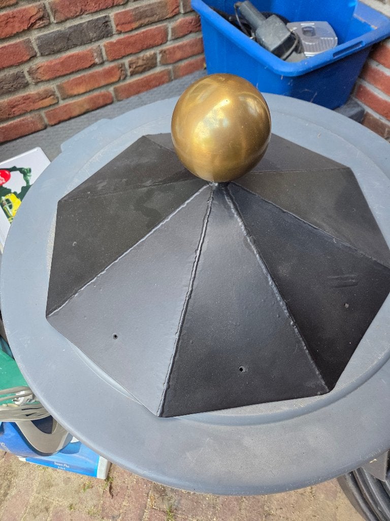 Tuinhuiskap / Prieelkap Achthoekig 46,5 x 46,5, Tuin en Terras, Tuinhuizen, Minder dan 250 cm, Tuinhuis, Nieuw, Ophalen of Verzenden