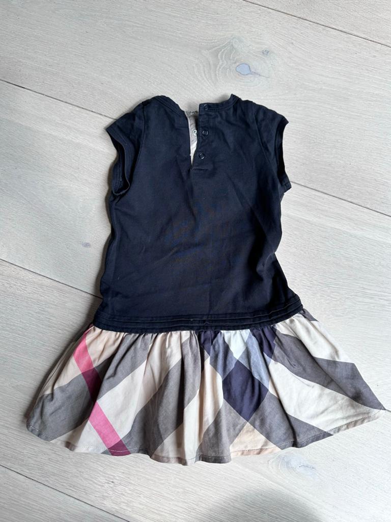 Burberry zomerjurkje maat 74, Kinderen en Baby's, Ophalen of Verzenden, Zo goed als nieuw, Meisje, Jurkje of Rokje