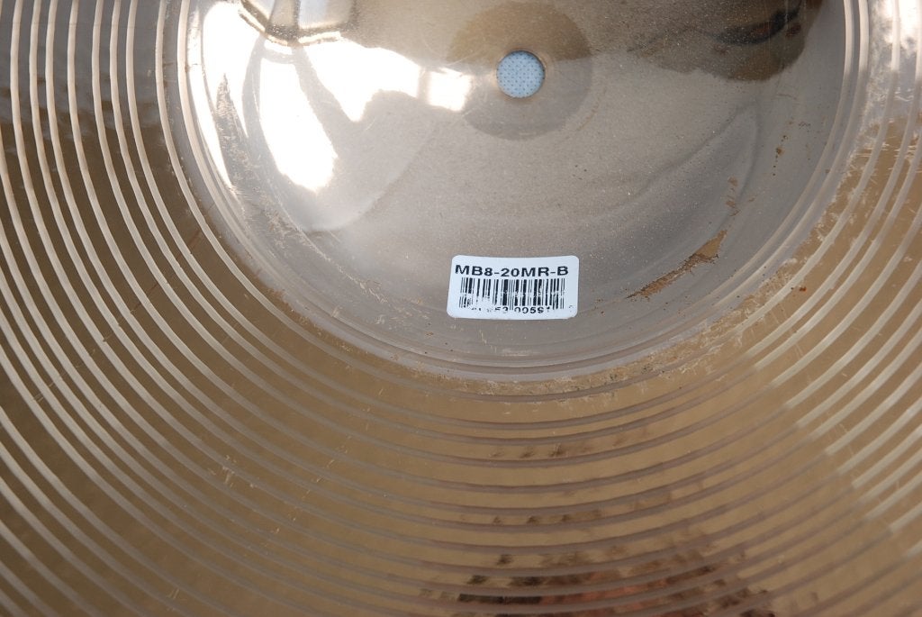 Meinl MB8 medium ride bekken 2441gr. 20 inch  <230228>, Gebruikt, ., Drums of Percussie, Ophalen of Verzenden