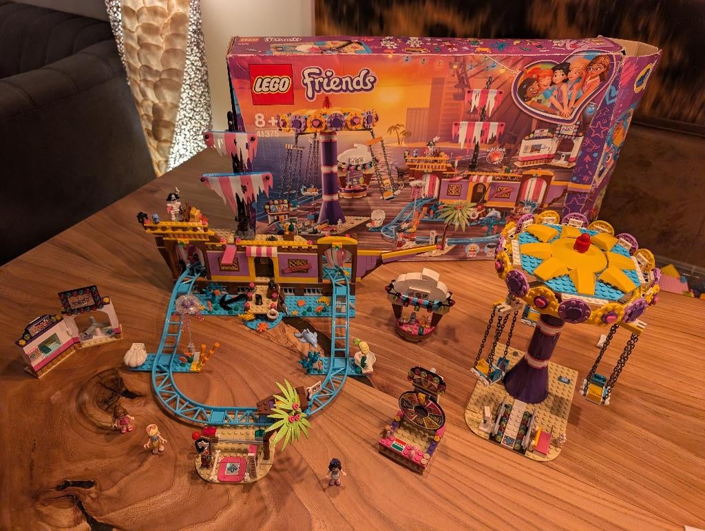 Lego Friends Heartlake City Pier met Kermisattracties 41375, Lego, Friends, Ophalen of Verzenden, Zo goed als nieuw