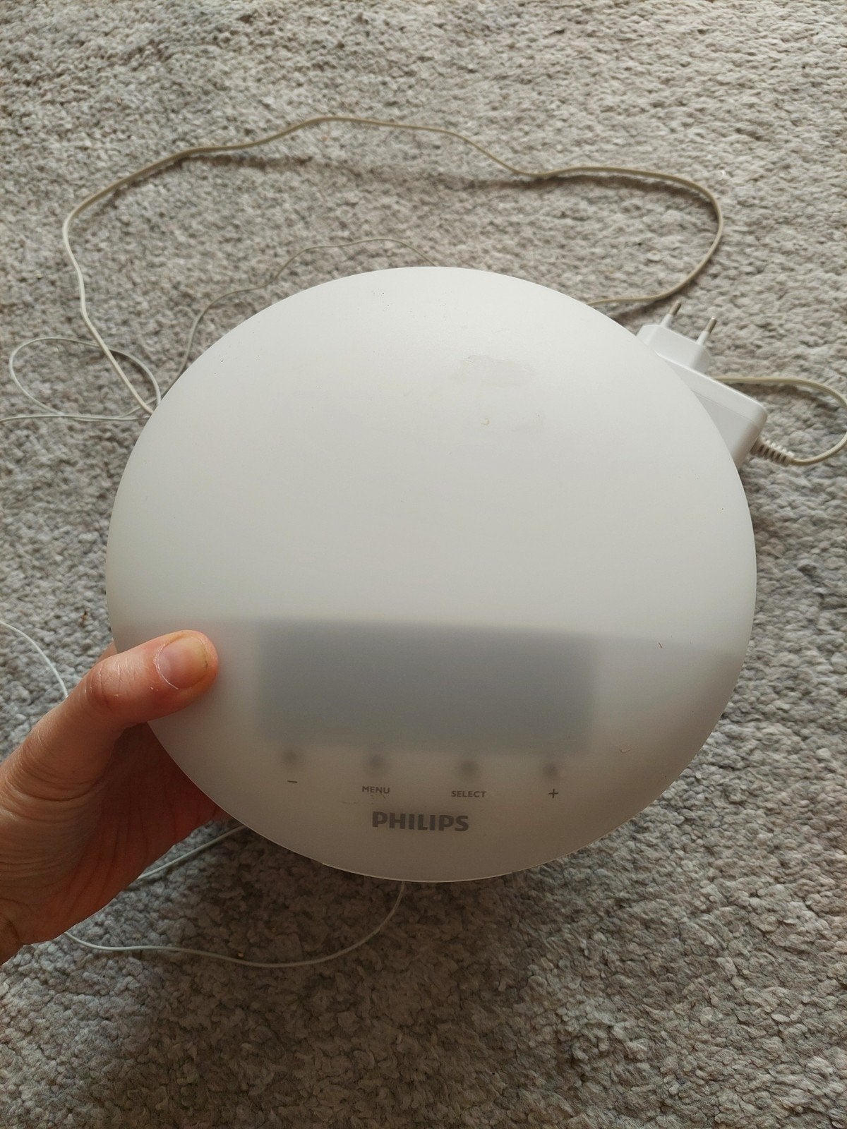 Philips wake up light, Ophalen of Verzenden, Zo goed als nieuw, Digitaal