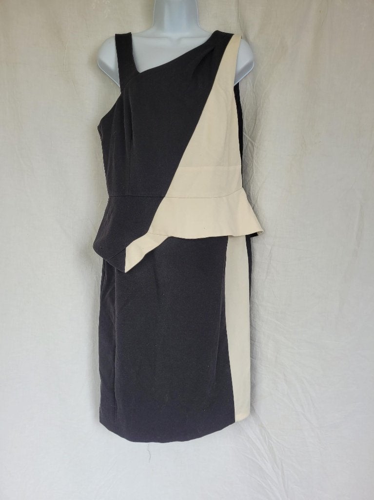 Hele aparte zwart-witte jurk mt M/L merk Dressire, Maat 38/40 (M), ., Zwart, Ophalen of Verzenden