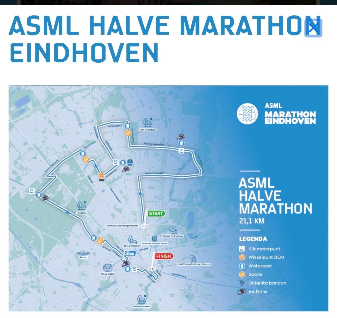 ASML Halve Marathon Eindhoven, Tickets en Kaartjes, Twee personen, Oktober