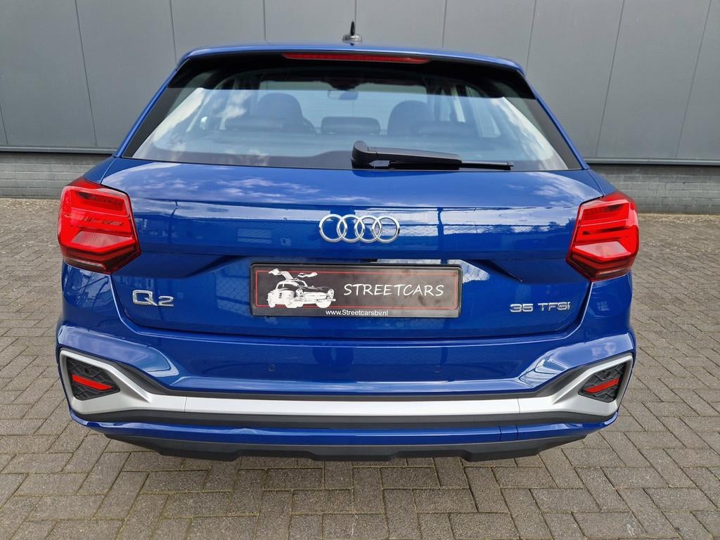 Audi Q2 35 TFSI S Edition /Virtual /ACC /Matrix, 12 maanden, Stof, 4 cilinders, Blauw