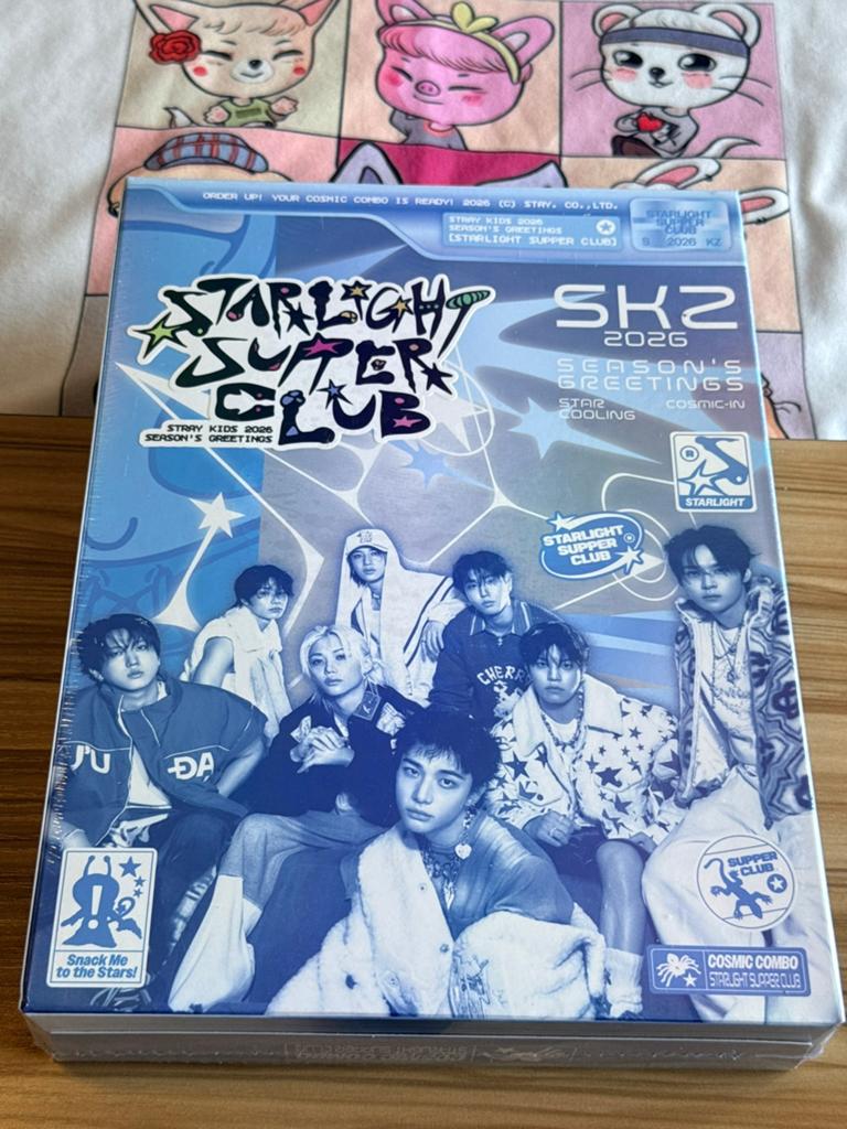 Stray Kids 2026 seasons greetings starlight supper club, Ophalen of Verzenden, Nieuw, Foto of Kaart