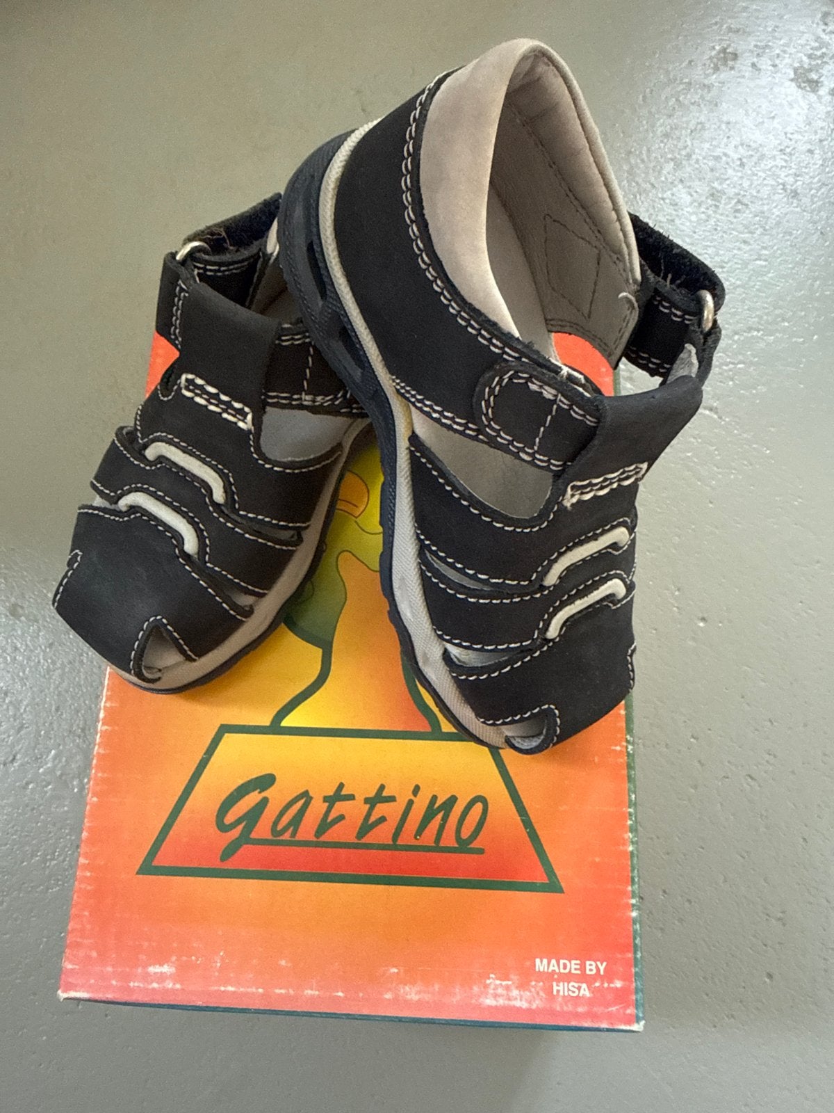 Gattino sandalen voor jongens - Maat 24, Ophalen of Verzenden, Gebruikt, Jongetje, Schoentjes