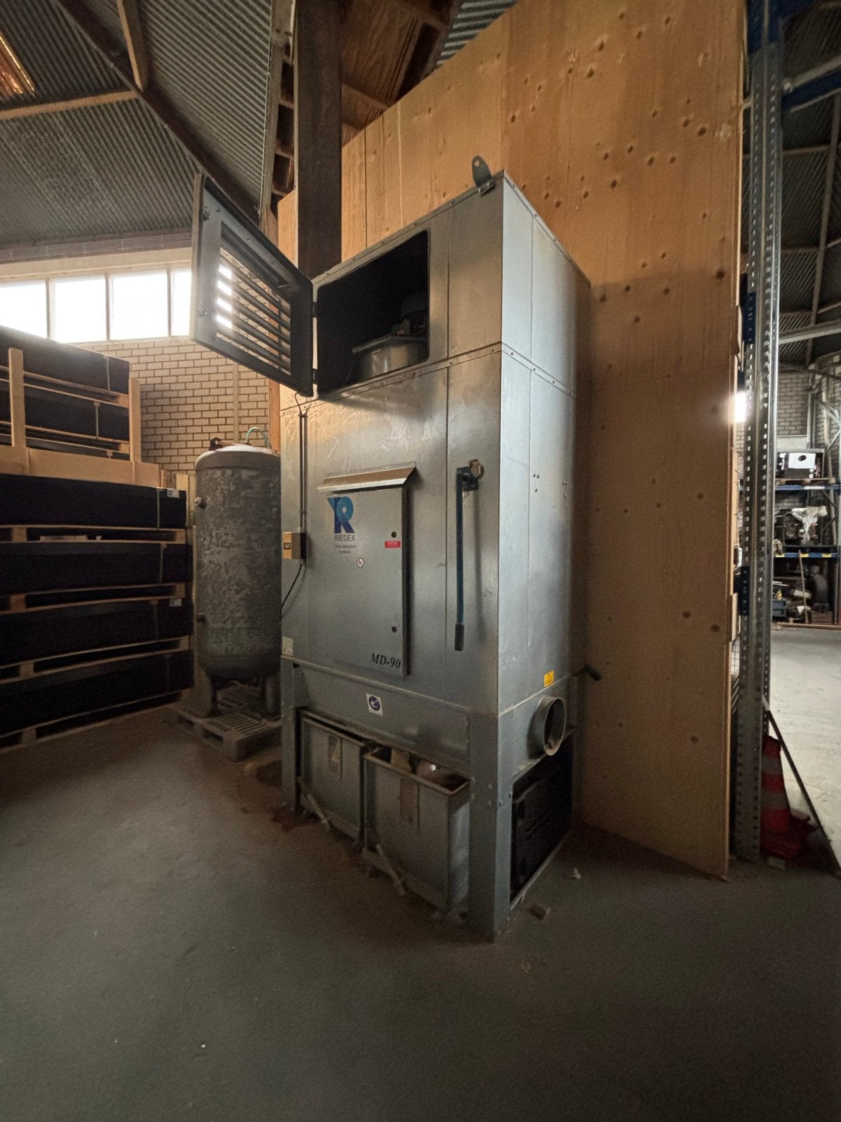 Riedex MD-90 stofafzuiger - 2014, 3450 m³/u, 4 kW, Ophalen