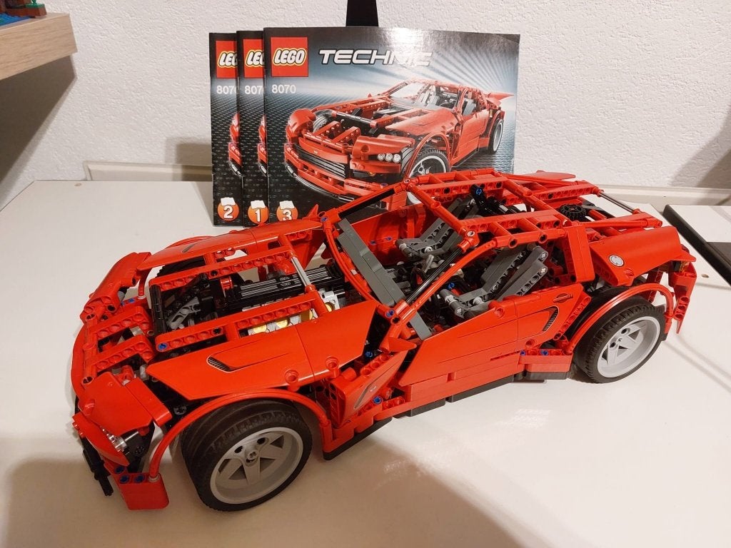 Lego Technic 8070, Kinderen en Baby's, Speelgoed | Duplo en Lego, Zo goed als nieuw, Lego, Complete set, Compleet, Inclusief instructies