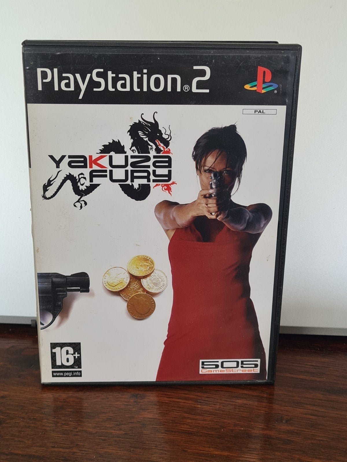 Yakuza Fury PlayStation 2 (PS2) Game, Avontuur en Actie, Gebruikt, 1 speler, Ophalen of Verzenden