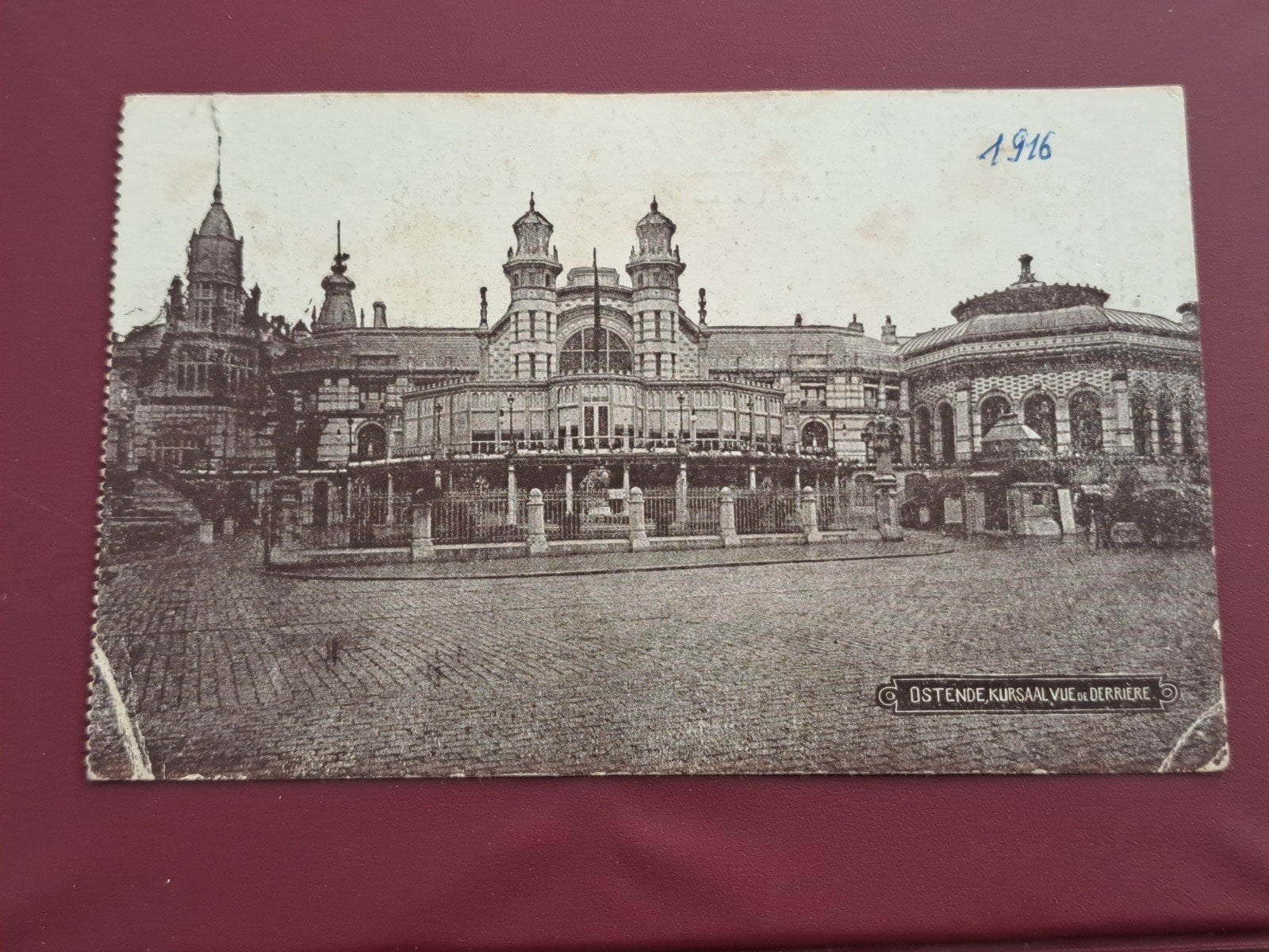 Veldpost ansichtkaart WW1 met regiment stempels Duitsland, Verzenden, Voor 1920, Gelopen, België en Luxemburg