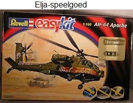 Revell 1:100 AH-64 APACHE EASYKIT 6646 modelbouw, 1:72 tot 1:144, Nieuw, Ophalen of Verzenden, Revell