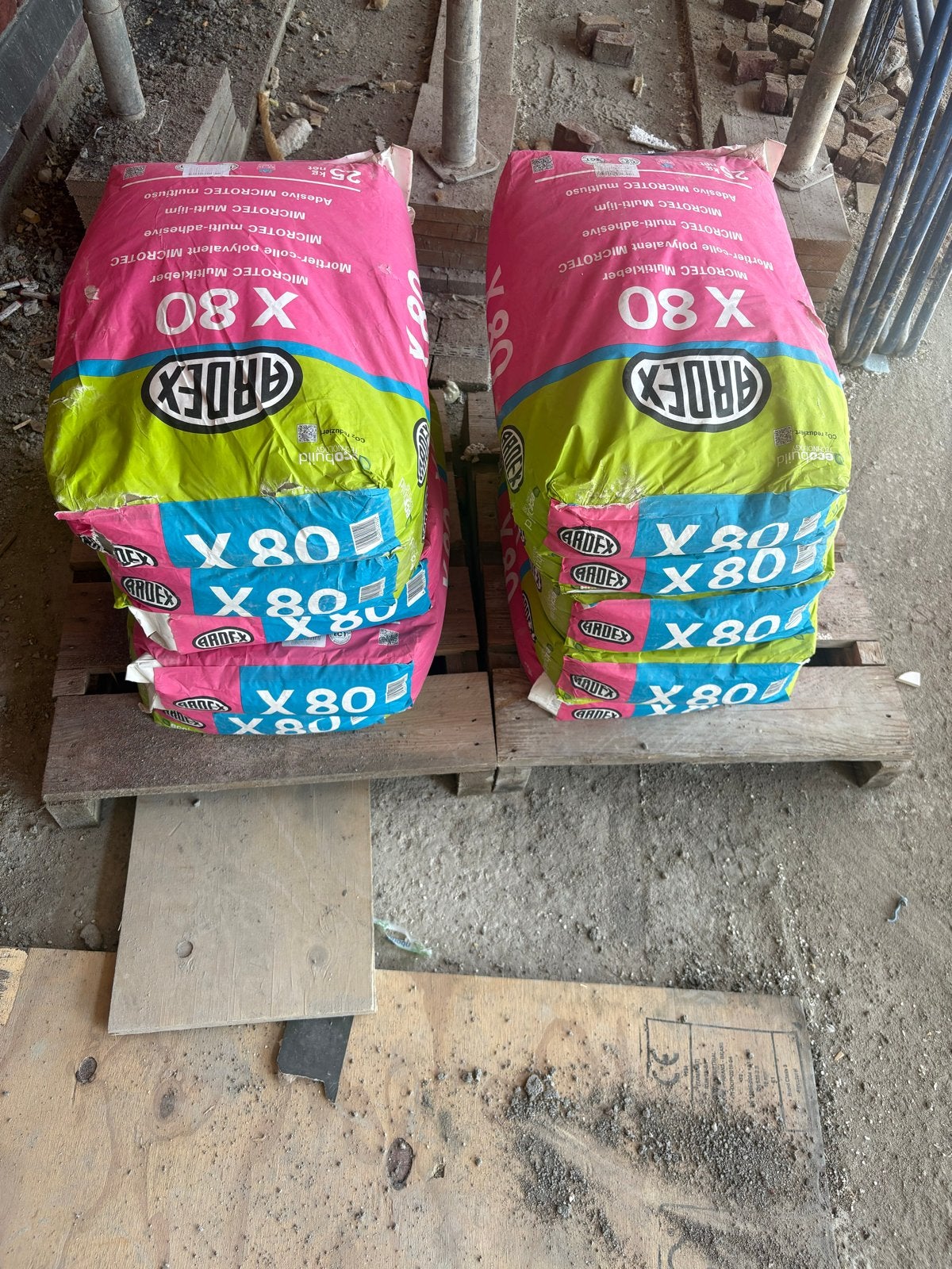 Ardex X80 Microtec Multilijm 25 kg - Flexlijm Wand & Vloer, Ophalen, Nieuw