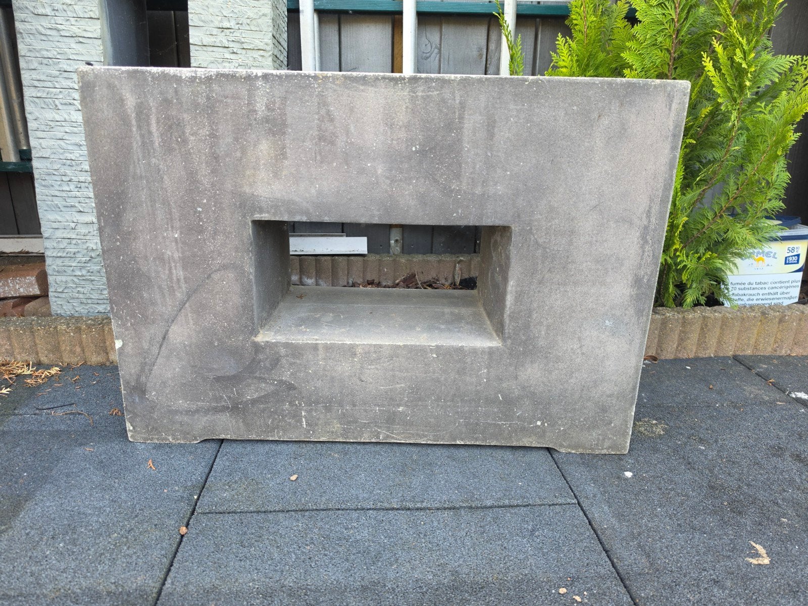 Groot bloembak ,bloempot, Tuin en Terras, Ophalen, Rond