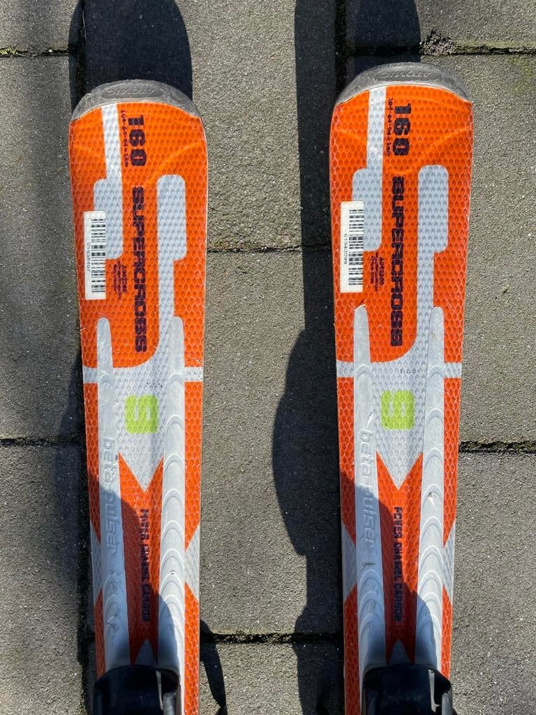 Atomic SUPERCROSS SX:9 160cm ski's met bindingen, Sport en Fitness, 140 tot 160 cm, Gebruikt, Ophalen of Verzenden, Atomic