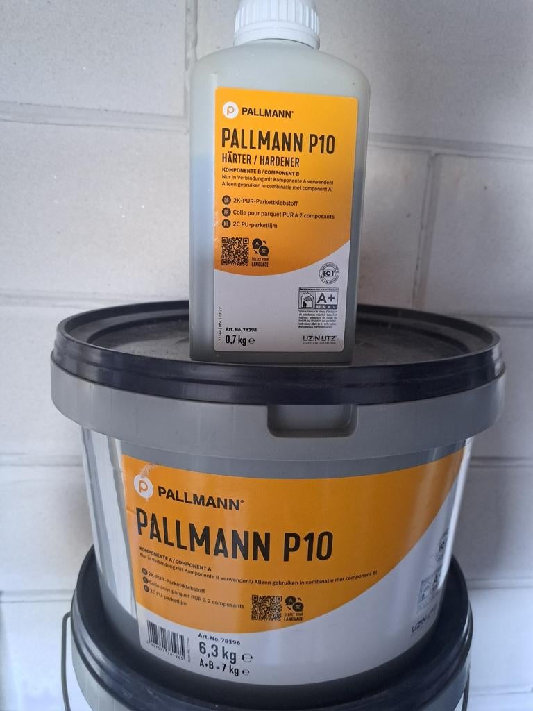 Pallmann P10 2-componenten parket/houtlijm 45m2, Ophalen, Nieuw