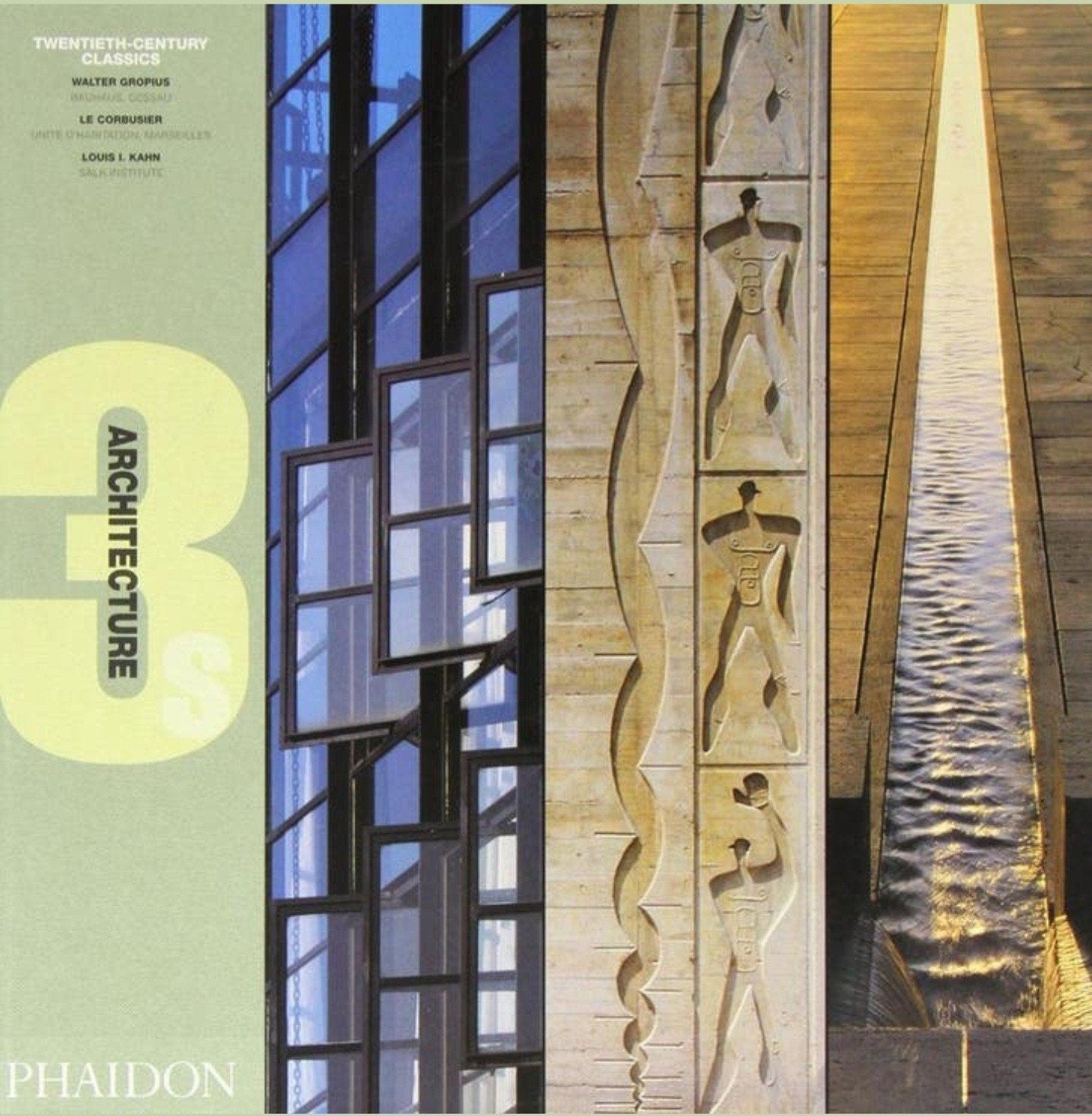 GROPIUS CORBUSIER KAHN Architecture hardcover 30x30 cm, Boeken, Verzenden, Zo goed als nieuw, Architecten