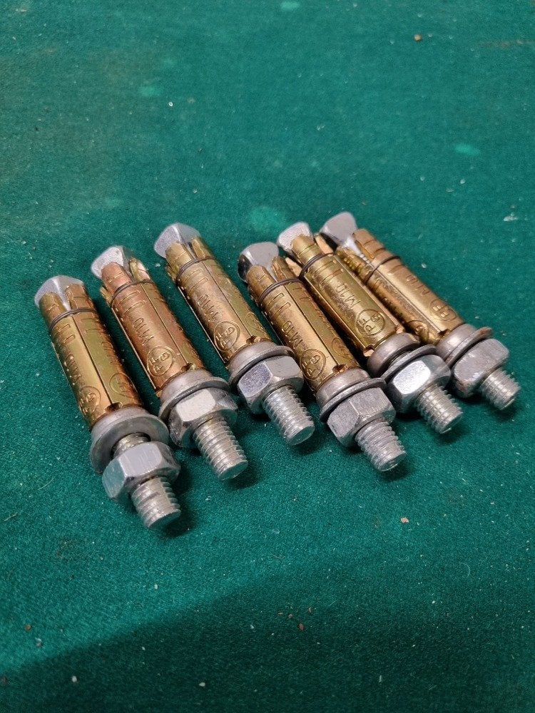 keilbouten M 10 6 stuks, Ophalen of Verzenden, 'T Olde Gre-j, Info@toldegrej.nl, Endepoelstraat 20f Didam