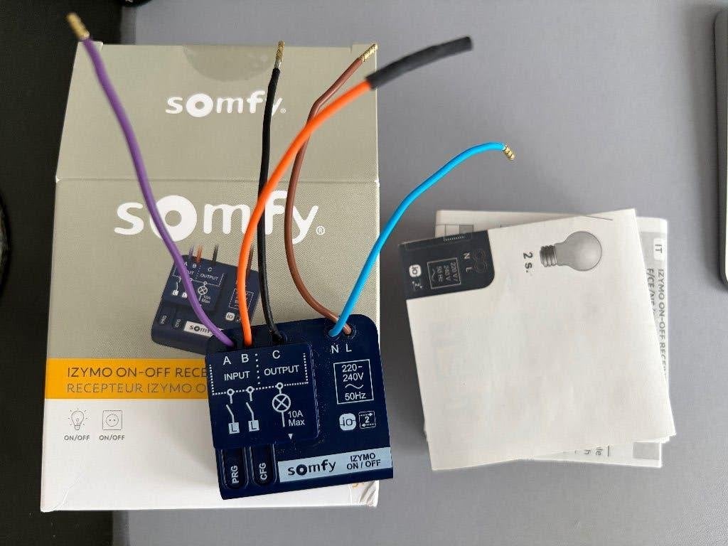 Somfy IZYMO On-off receiver (IO), Ophalen of Verzenden, Zo goed als nieuw