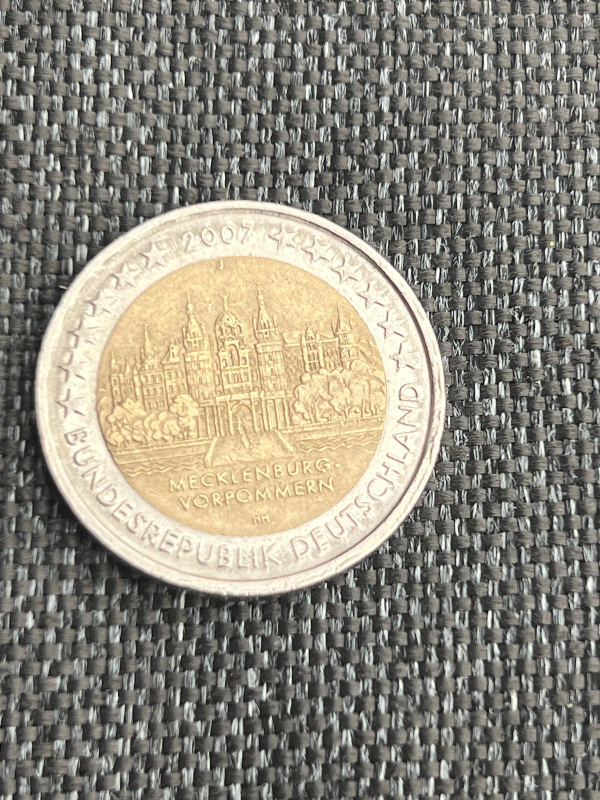 2 Euro Duitsland 2007 Mecklenburg-Vorpommern, Ophalen of Verzenden, Duitsland, 2 euro, Losse munt