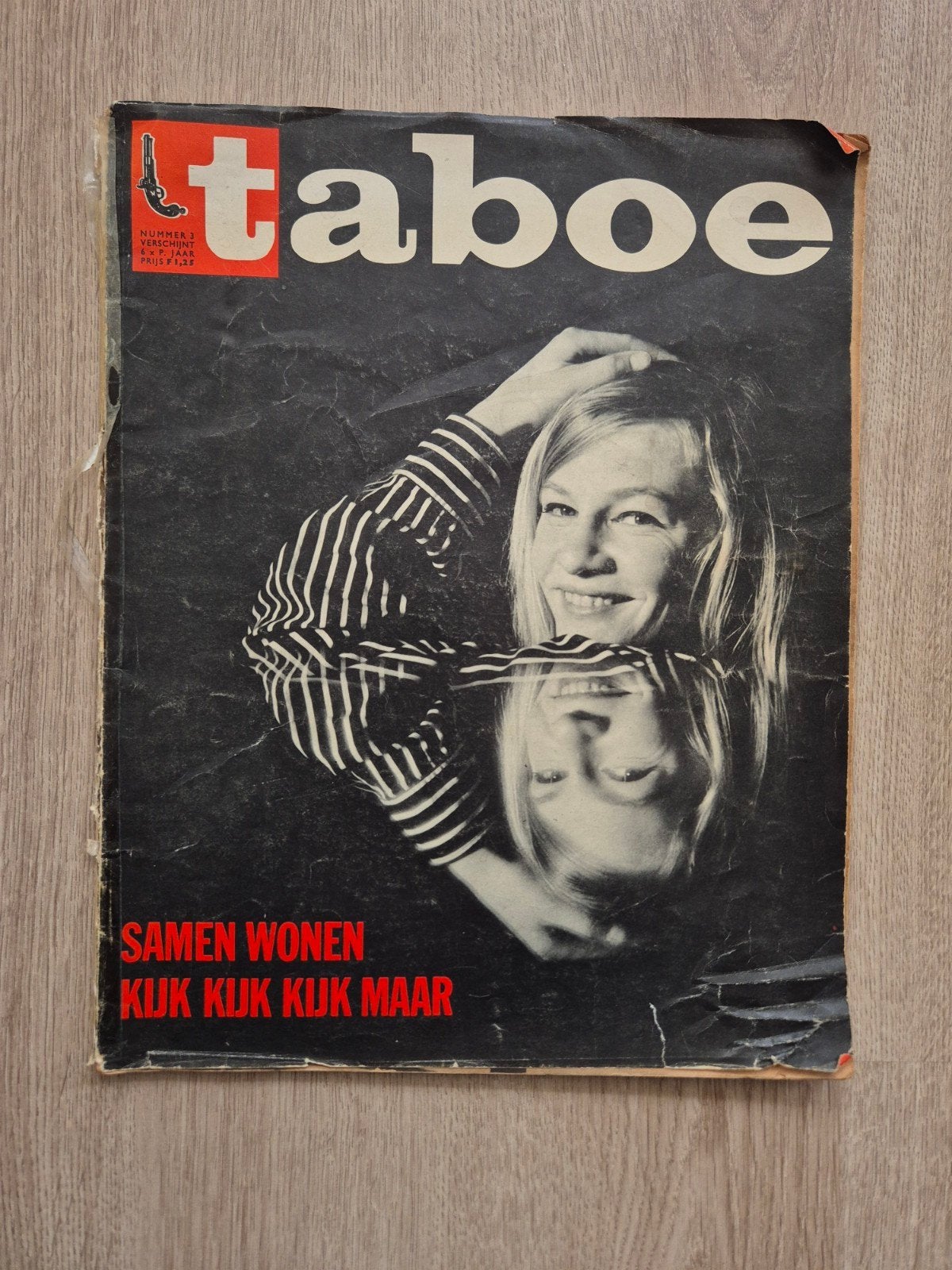 tijdschrift TABOE (nr. 3, 1961) – incl. Dolle Mina bijlage!, Ophalen of Verzenden, Gelezen, Wetenschap en Natuur