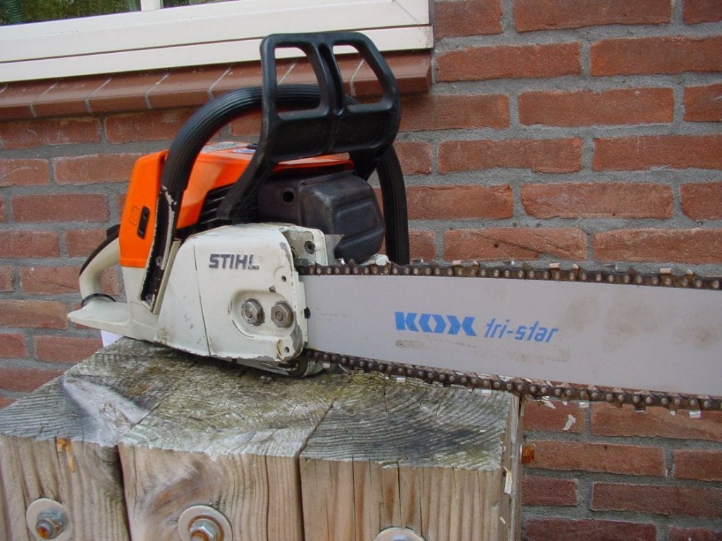 Kettingzaag Stihl 034 voor 250 euro, Gebruikt, Wht, Wht, Ophalen of Verzenden