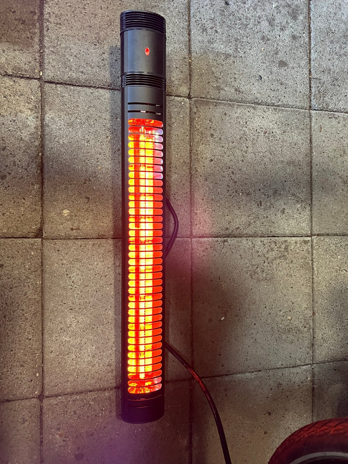 Terrasverwarmer Eurom Golden 2000 Slim - Zo goed als nieuw, Ophalen of Verzenden, Zo goed als nieuw, Elektrisch, Wand