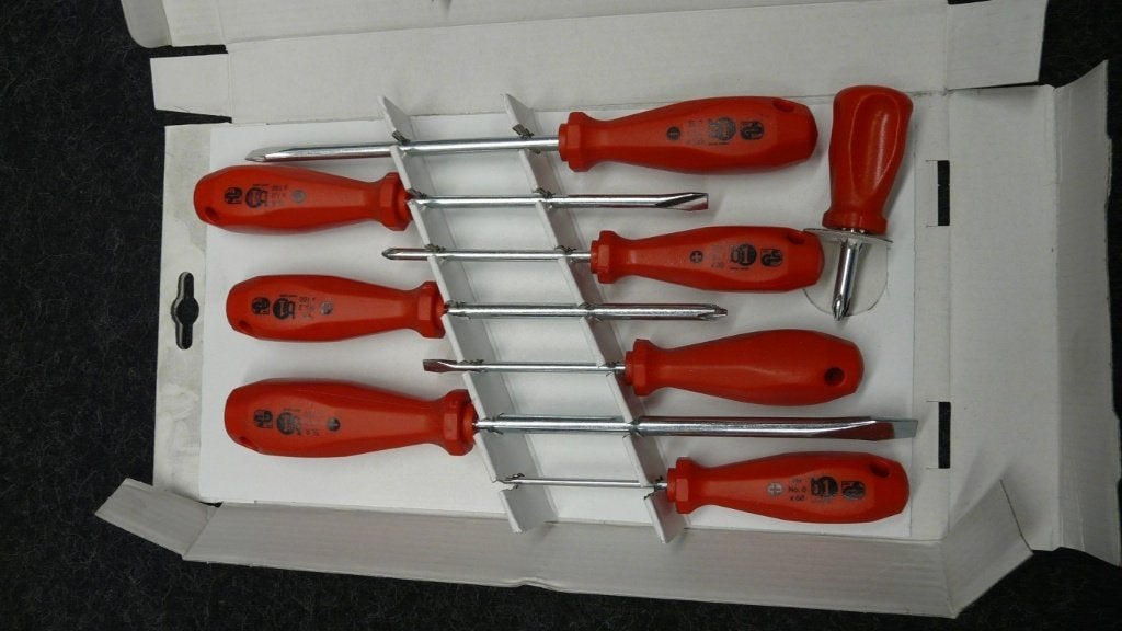 8-delige schroevendraaier set B1, Ophalen